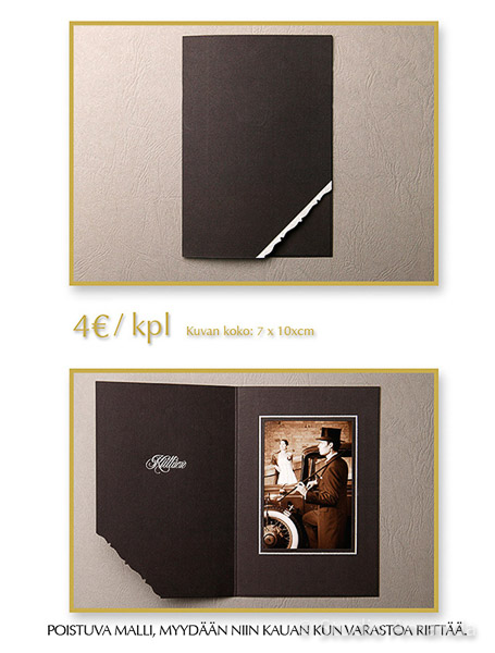 Hinta: 12e/ensimmainen, 4e/seuraavat kpl:t samasta kuvasta